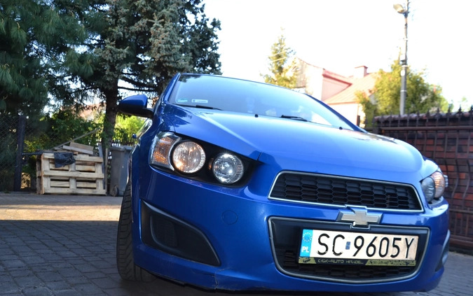 Chevrolet Aveo cena 15500 przebieg: 248000, rok produkcji 2011 z Częstochowa małe 254